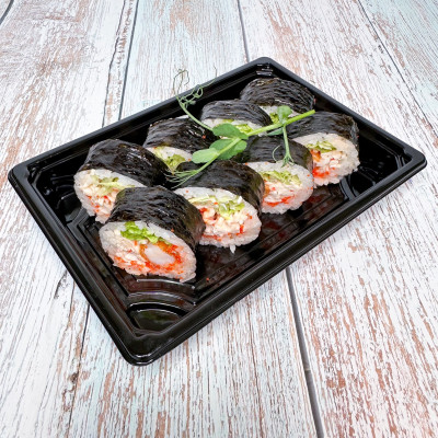 5 Самураев: доставим блюдо "ролл Криспи с крабом и креветкой" в Геленджике