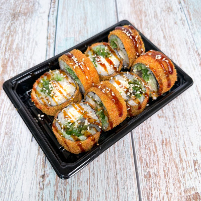 5 Самураев: доставим блюдо "Жареный ролл с угрем и чуккой" в Геленджике